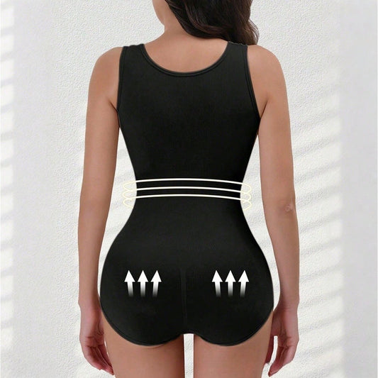 Women’s Seamless Shapewear Bodysuit – Tummy Control Waist Trainer & Body Shaper