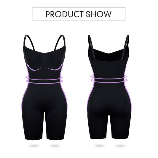 Women’s Waist Cami Shapewear Bodysuit – Tummy Control & Booty Lift Body Shaper