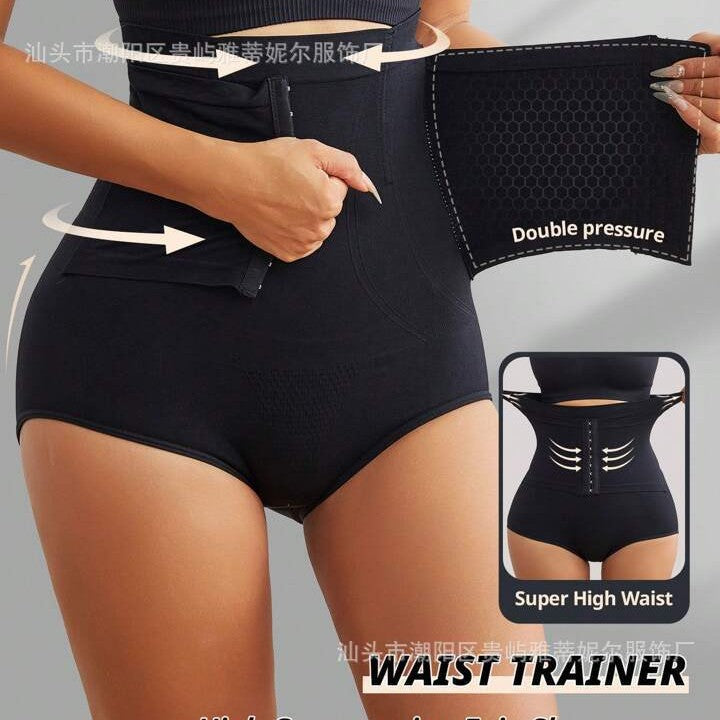 Women’s High Waisted Tummy Control Shapewear Panties – Seamless Butt Lifter Waist Trainer