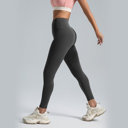 Peach Butt High Waist Yoga Pants – Tummy Control Running & Workout Leggings for Women