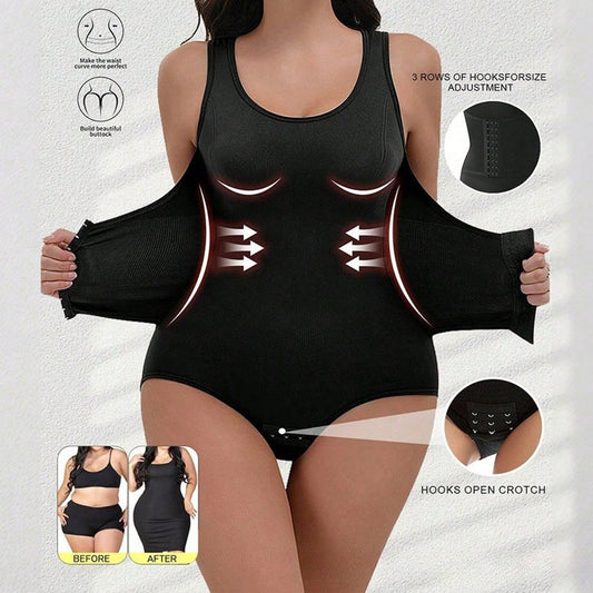 Women’s Seamless Shapewear Bodysuit – Tummy Control Waist Trainer & Body Shaper