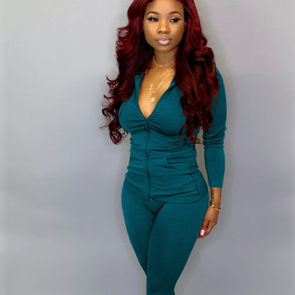Women’s Casual 2-Piece Sports Set – Fashionable Gym & Activewear Outfit for Workout & Daily Wear