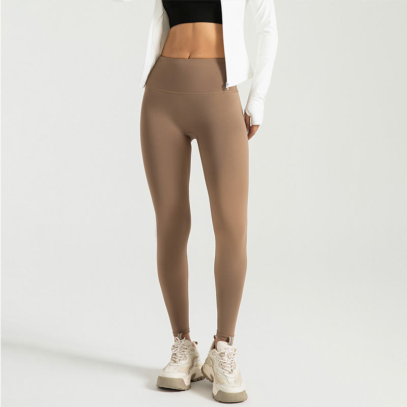 Peach Butt High Waist Yoga Pants – Tummy Control Running & Workout Leggings for Women