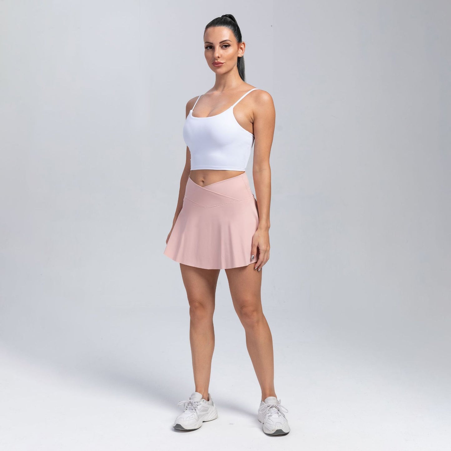High Waist Yoga Shorts for Women – Breathable Moisture-Wicking Workout Shorts