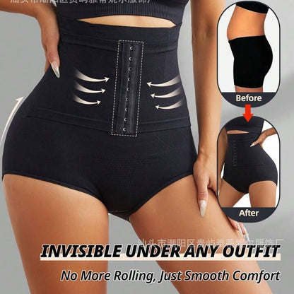 Women’s High Waisted Tummy Control Shapewear Panties – Seamless Butt Lifter Waist Trainer