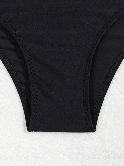 Women’s Black Sexy Bikini Set – 2-Piece Quick Dry Swimwear Beach Outfit