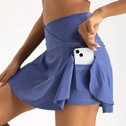 High Waist Yoga Shorts for Women – Breathable Moisture-Wicking Workout Shorts