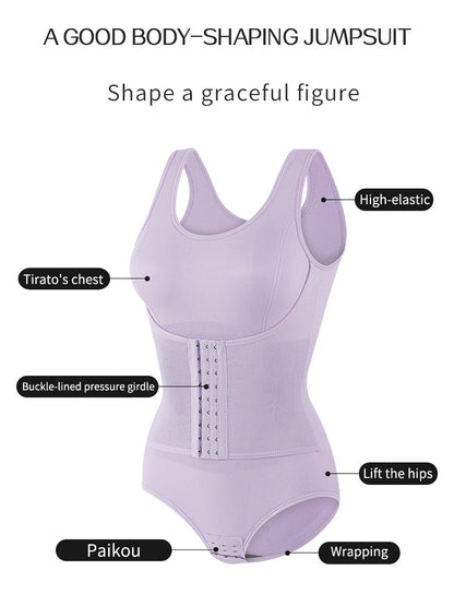 Women’s Seamless Shapewear Bodysuit – Tummy Control Waist Trainer & Body Shaper