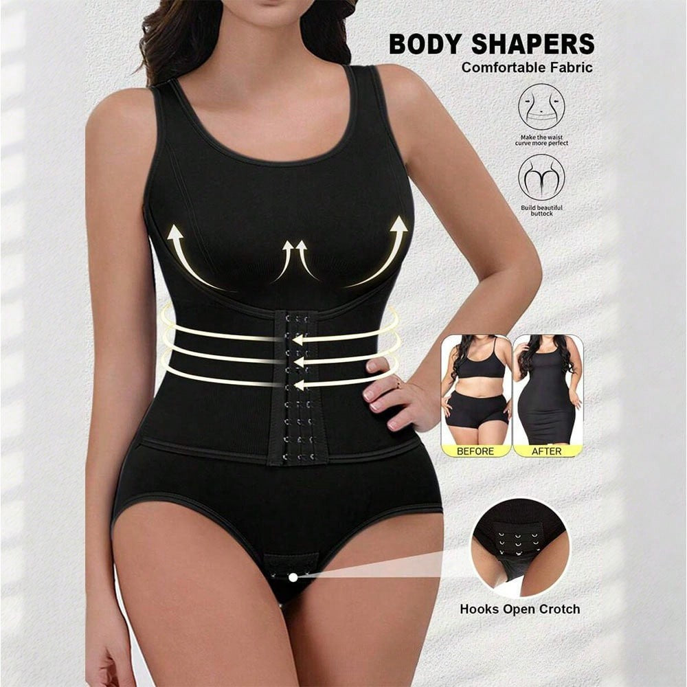 Women’s Seamless Shapewear Bodysuit – Tummy Control Waist Trainer & Body Shaper