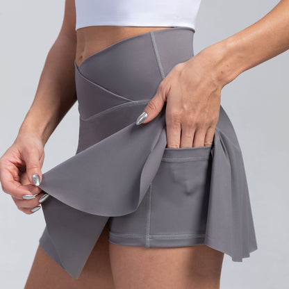High Waist Yoga Shorts for Women – Breathable Moisture-Wicking Workout Shorts