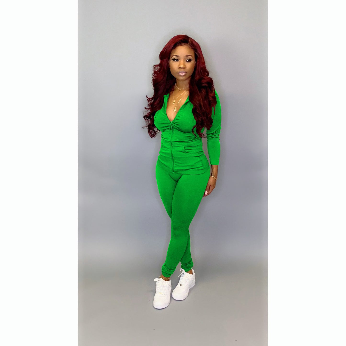 Women’s Casual 2-Piece Sports Set – Fashionable Gym & Activewear Outfit for Workout & Daily Wear